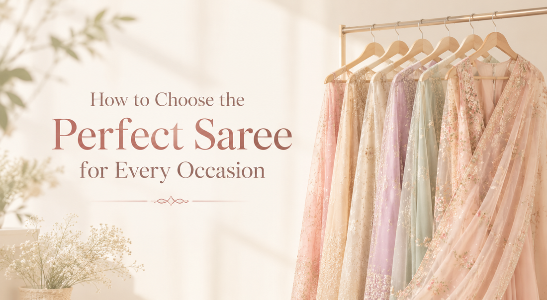 How to Choose the Perfect Saree & Suit for Every Occasion: A Complete Women's Fashion Guide