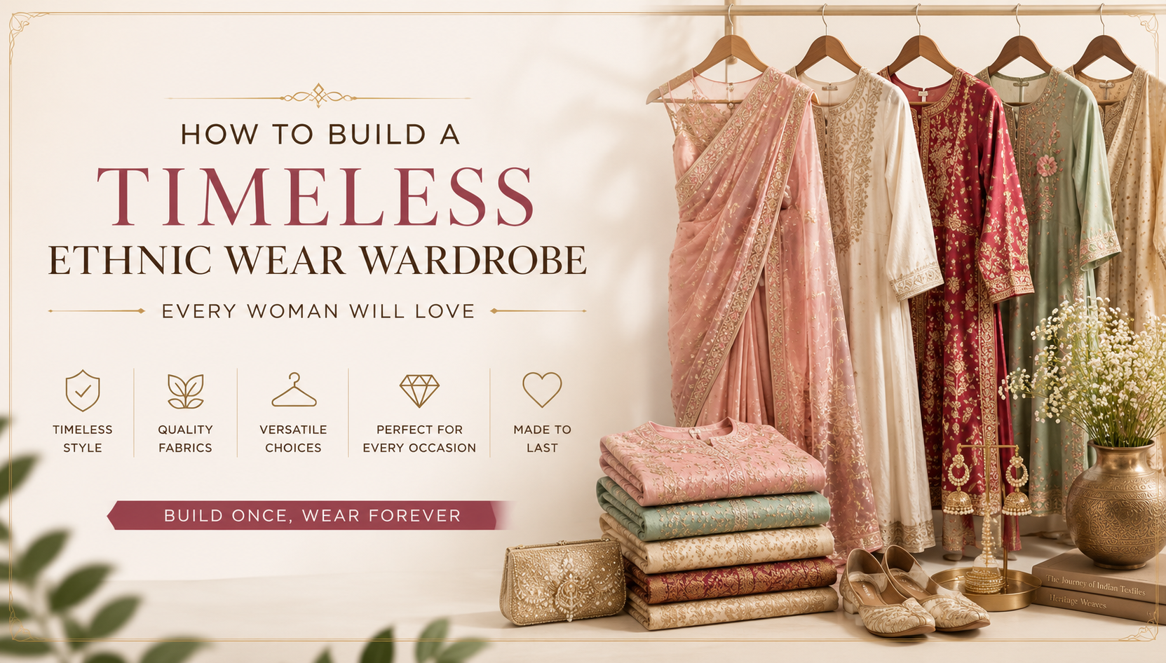 How to Build a Timeless Ethnic Wear Wardrobe Every Woman Will Love