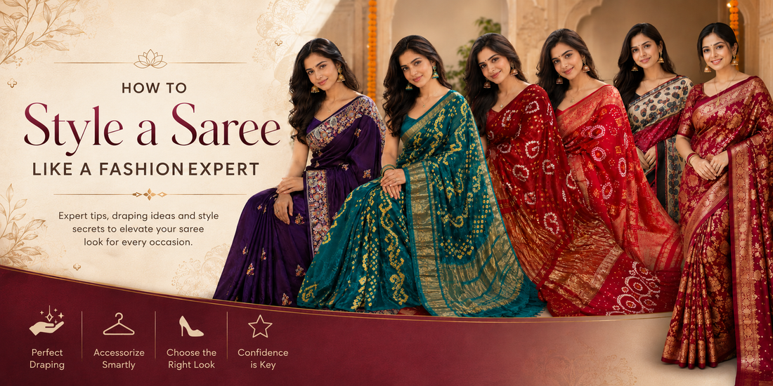 How to Style a Saree Like a Fashion Expert