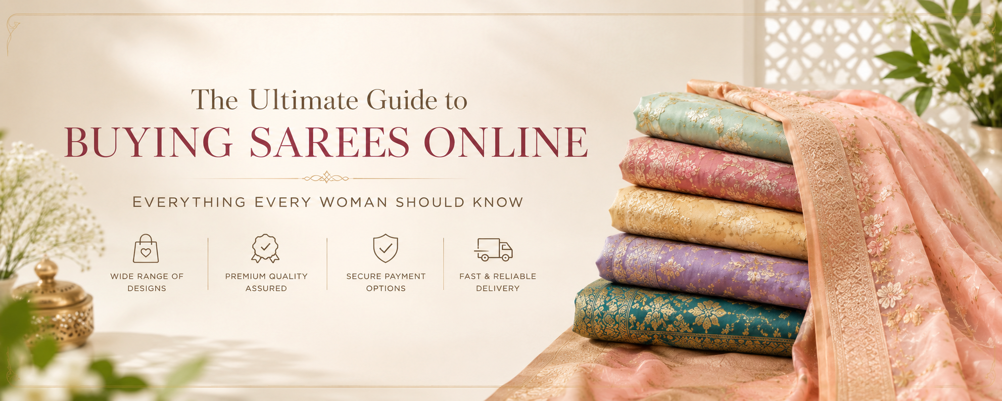 The Ultimate Guide to Buying Sarees Online: Everything Every Woman Should Know
