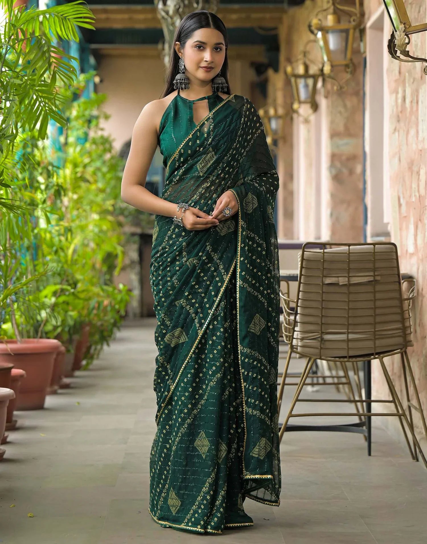 Bandhani Saree