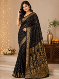 Black Modal Saree