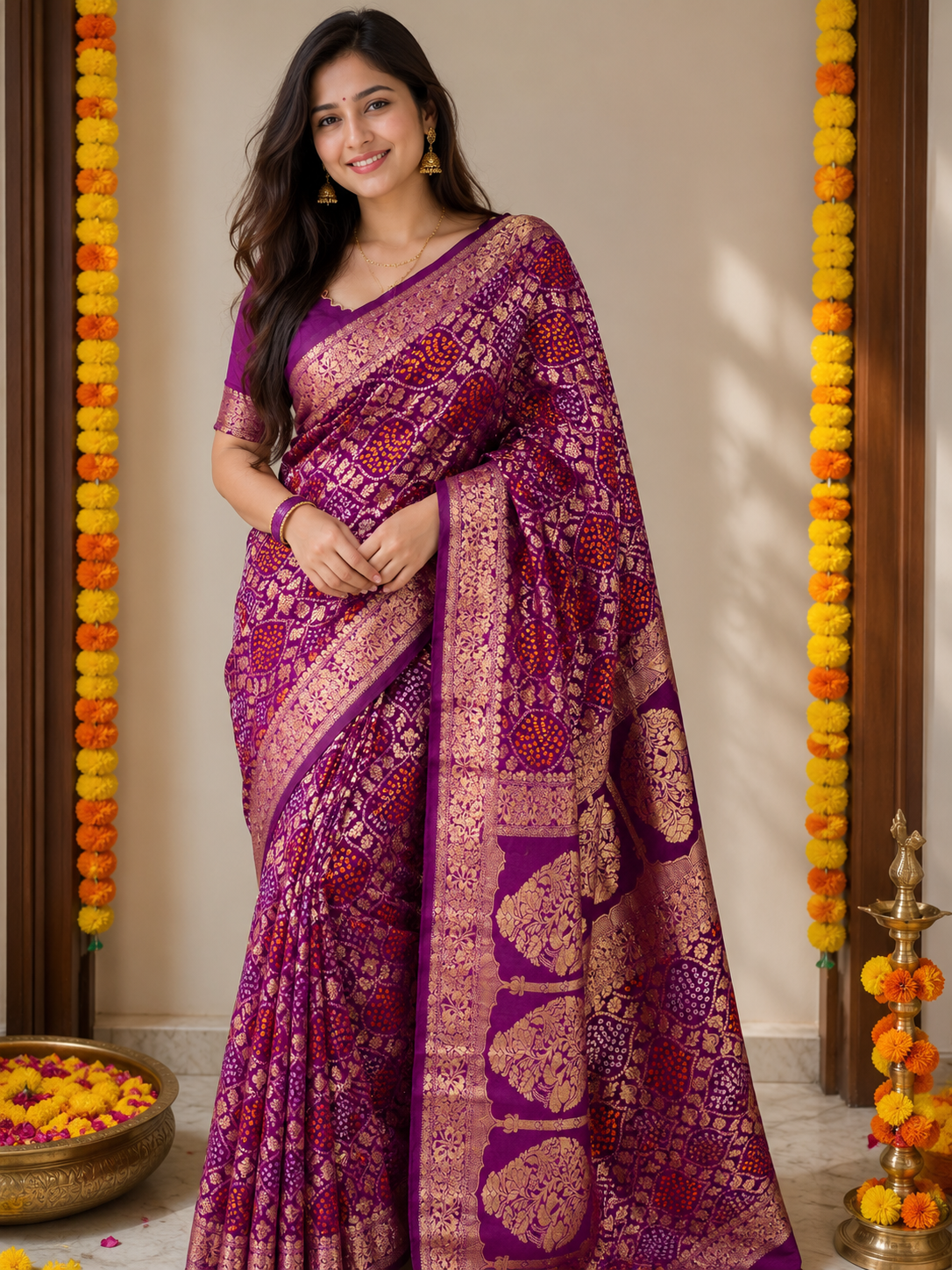 Khadi Georgette Saree