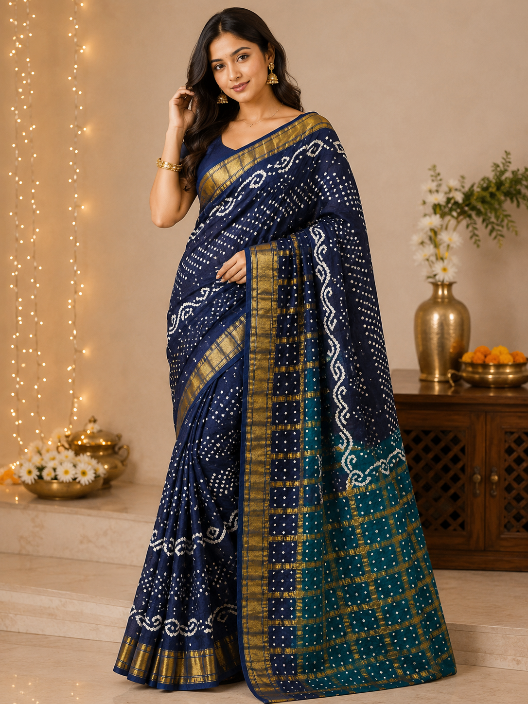 Modal Fabric ghot chola badhani